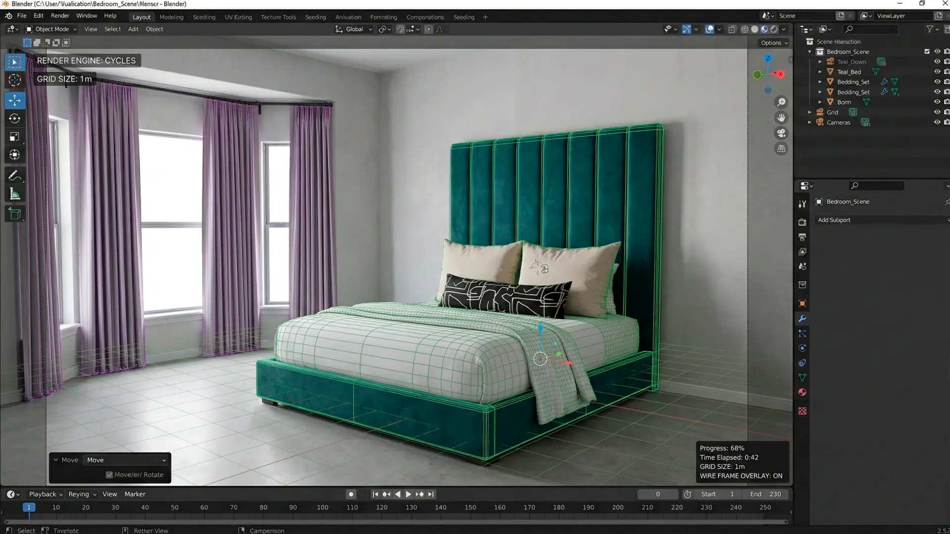 Рендер из Pinterest